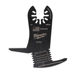 Milwaukee Tool - Rotary & Multi-Tool Accessories; Accessory Type: Drywall Blade ; For Use With: Multi-Tools ; Includes: 5 in 1 DRYWALL BLADE ; Maximum RPM: 0.000 ; Tooth Style: End Cut ; Head Diameter (Inch): 3.70 - Exact Tool & Supply