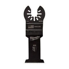 Milwaukee Tool - Rotary & Multi-Tool Accessories; Accessory Type: Wood Blade ; For Use With: Multi-Tools ; Includes: 1-3/8" HCS WOOD BLADE ; Maximum RPM: 0.000 ; Tooth Style: End Cut ; Head Diameter (Inch): 1-3/8 - Exact Tool & Supply