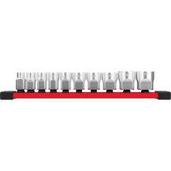 Milwaukee Tool - 10 Pc 3/8" Drive Socket Set Socket Set - Exact Tool & Supply