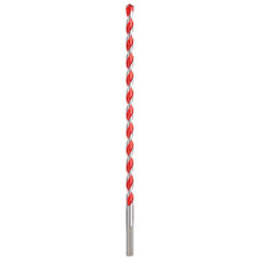 Milwaukee Tool - Rotary Drill/Hammer Drill Bits; Drill Bit Size (Inch): 3/8 ; Shank Type: 3-Flat ; Usable Length (Inch): 10.0000 ; Drill Bit Material: Carbide Tipped ; Flute Length (Inch): 10 ; Number of Pieces: 1.000 - Exact Tool & Supply