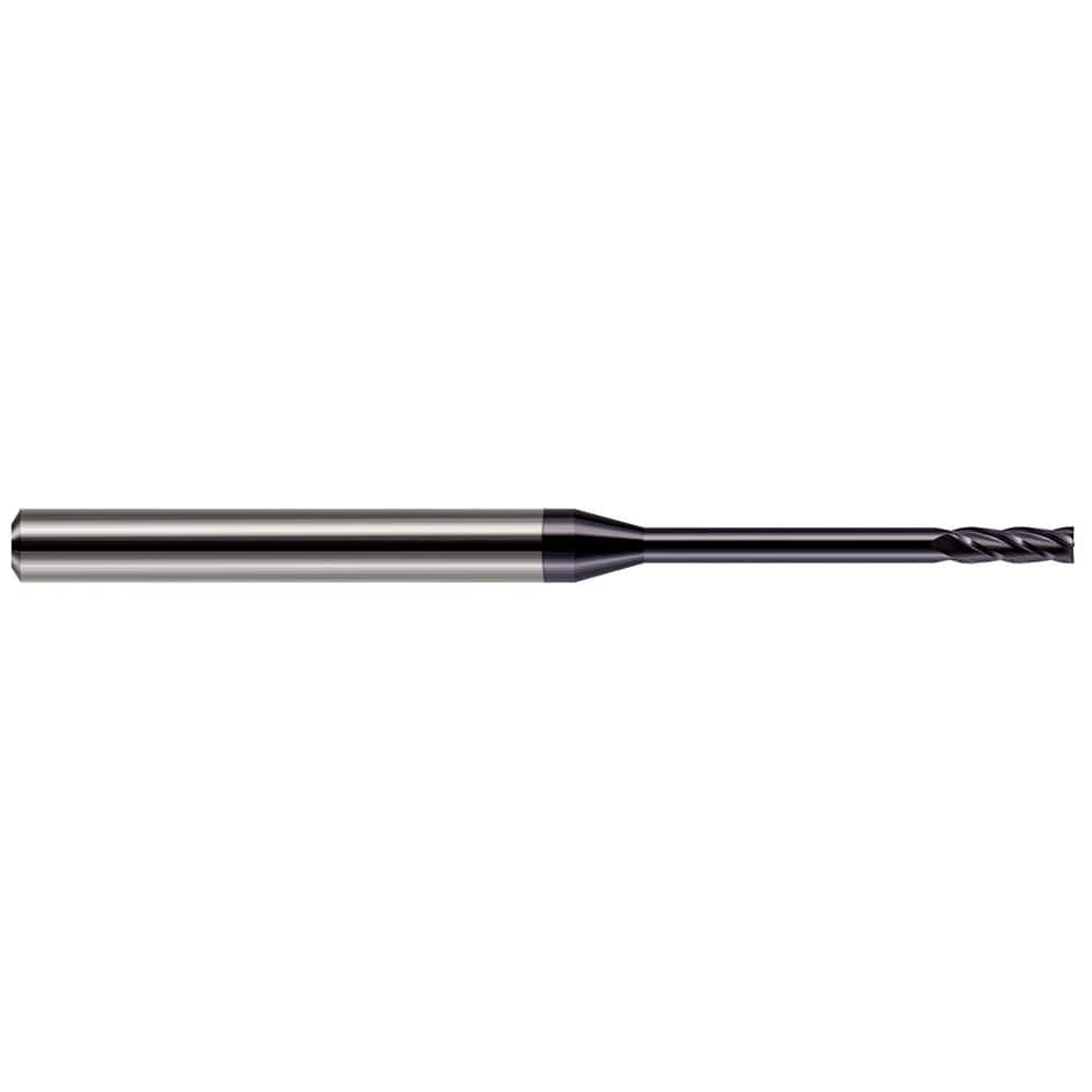 Harvey Tool - Square End Mills; Mill Diameter (Decimal Inch): 0.0600 ; Length of Cut (Decimal Inch): 0.1800 ; Material: Solid Carbide ; Finish/Coating: AlTiN ; Shank Diameter (Inch): 1/8 ; Single or Double End: Single - Exact Tool & Supply