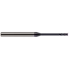 Harvey Tool - Square End Mills; Mill Diameter (Decimal Inch): 0.0500 ; Length of Cut (Decimal Inch): 0.1500 ; Material: Solid Carbide ; Finish/Coating: AlTiN ; Shank Diameter (Inch): 1/8 ; Single or Double End: Single - Exact Tool & Supply