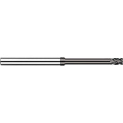 Harvey Tool - Square End Mills; Mill Diameter (mm): 0.80 ; Mill Diameter (Inch): 1/32 ; Mill Diameter (Decimal Inch): 0.0310 ; Length of Cut (mm): 1.2000 ; Length of Cut (Inch): 3/64 ; Length of Cut (Decimal Inch): 0.0470 - Exact Tool & Supply