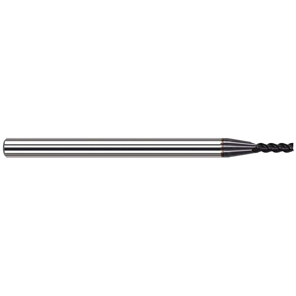Harvey Tool - Square End Mills; Mill Diameter (Decimal Inch): 0.0400 ; Length of Cut (Decimal Inch): 0.1200 ; Material: Solid Carbide ; Finish/Coating: AlTiN ; Shank Diameter (Inch): 1/8 ; Single or Double End: Single - Exact Tool & Supply