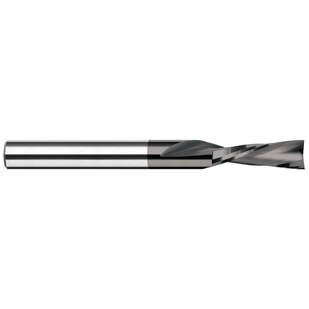 Harvey Tool - 1/16", 5/16" LOC, 1/8" Shank Diam, 2" OAL, 2 Flute, Solid Carbide Square End Mill - Exact Tool & Supply