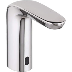 American Standard - Electronic & Sensor Faucets; Type: Sensor ; Style: Modern; Contemporary ; Type of Power: Battery ; Spout Type: Low Arc ; Mounting Centers: Single Hole (Inch); Finish/Coating: Polished Chrome - Exact Tool & Supply
