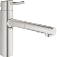 Grohe - Kitchen & Bar Faucets; Type: Pull Out ; Style: Contemporary; Modern; Transitional ; Mount: Deck ; Design: One Handle ; Handle Type: Lever ; Spout Type: Pullout - Exact Tool & Supply