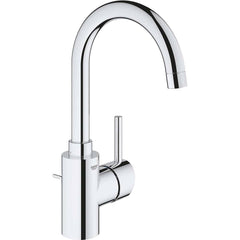 Grohe - Kitchen & Bar Faucets; Type: Bathroom Faucet ; Style: Contemporary; Modern; Transitional ; Mount: Deck ; Design: One Handle ; Handle Type: Lever ; Spout Type: High Arc - Exact Tool & Supply