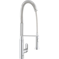 Grohe - Kitchen & Bar Faucets; Type: Pull Down ; Style: Contemporary; Modern; Transitional ; Mount: Deck ; Design: One Handle ; Handle Type: Lever ; Spout Type: High Arc - Exact Tool & Supply