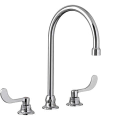 American Standard - Kitchen & Bar Faucets; Type: Gooseneck ; Style: Contemporary; Modern; Transitional ; Mount: Deck ; Design: Two Handle ; Handle Type: Lever ; Spout Type: Gooseneck - Exact Tool & Supply