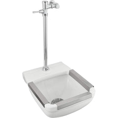 American Standard - Faucet Replacement Parts & Accessories; Type: Stainless Steel Rim Guard (Side) for Floor-Mount Clinic Service Sink ; For Use With: Stainless Steel Rim Guard (Side) for Floor-Mount Clinic Service Sink ; Material: Vitreous china - Exact Tool & Supply