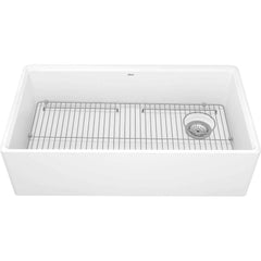 American Standard - Faucet Replacement Parts & Accessories; Type: Avery 36 x 20-Inch Fine Fireclay Undermount or Flush Mount Single Bowl Apron Front Kitchen Sink ; For Use With: Avery 36 x 20-Inch Fine Fireclay Undermount or Flush Mount Single Bowl Apron - Exact Tool & Supply