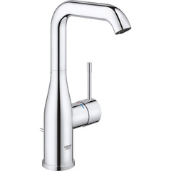 Grohe - Lavatory Faucets; Type: Deck Mount ; Spout Type: High Arc ; Design: Lever ; Handle Type: Lever ; Mounting Centers: Single Hole (Inch); Drain Type: No Drain - Exact Tool & Supply