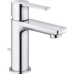 Grohe - Lavatory Faucets; Type: Deck Mount ; Spout Type: Low Arc ; Design: Lever ; Handle Type: Lever ; Mounting Centers: Single Hole (Inch); Drain Type: Pop-Up - Exact Tool & Supply