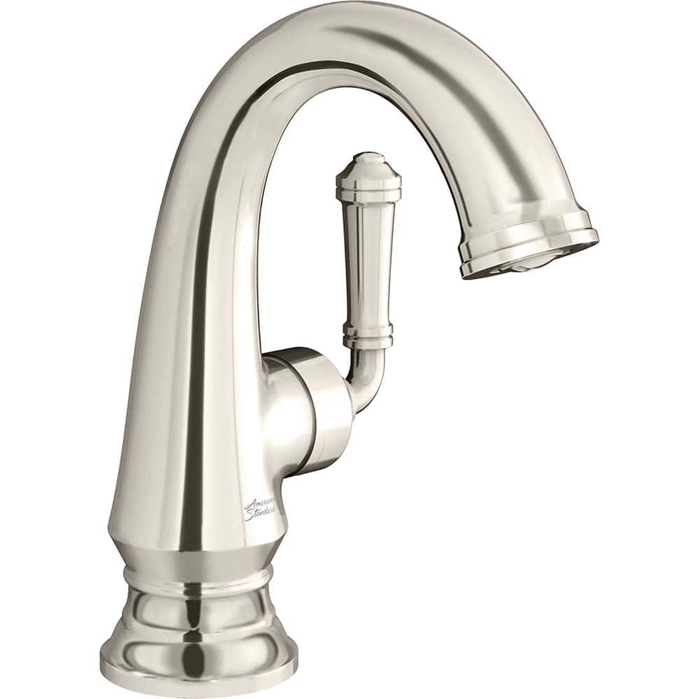 American Standard - Lavatory Faucets; Type: Deck Mount ; Spout Type: Low Arc ; Design: Lever ; Handle Type: Lever ; Mounting Centers: Single Hole (Inch); Drain Type: Pop-Up - Exact Tool & Supply