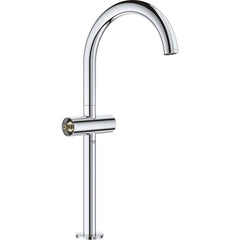 Grohe - Lavatory Faucets; Type: Deck Mount ; Spout Type: High Arc ; Design: Two Handle ; Handle Type: Lever ; Mounting Centers: Single Hole (Inch); Drain Type: No Drain - Exact Tool & Supply