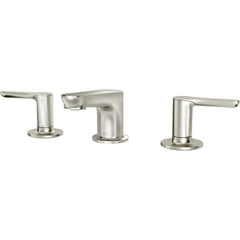 American Standard - Lavatory Faucets; Type: Widespread ; Spout Type: Low Arc ; Design: Two Handle ; Handle Type: Lever ; Mounting Centers: 8 (Inch); Drain Type: Pop-Up - Exact Tool & Supply