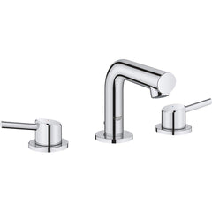 Grohe - Lavatory Faucets; Type: Widespread ; Spout Type: Low Arc ; Design: Two Handle ; Handle Type: Lever ; Mounting Centers: 8 (Inch); Drain Type: No Drain - Exact Tool & Supply