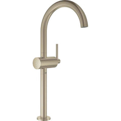 Grohe - Lavatory Faucets; Type: Wall Mount ; Spout Type: High Arc ; Design: Lever ; Handle Type: Lever ; Mounting Centers: Single Hole (Inch); Drain Type: No Drain - Exact Tool & Supply