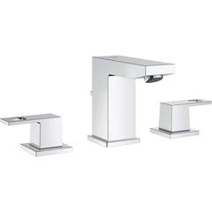 Grohe - Lavatory Faucets; Type: Widespread ; Spout Type: Low Arc ; Design: Two Handle ; Handle Type: Lever ; Mounting Centers: 8 (Inch); Drain Type: Pop-Up - Exact Tool & Supply
