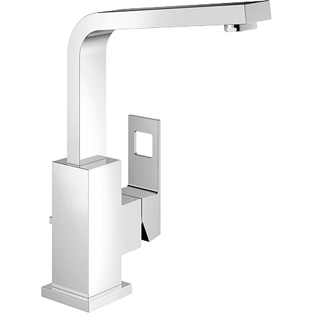 Grohe - Lavatory Faucets; Type: Deck Mount ; Spout Type: High Arc ; Design: Lever ; Handle Type: Lever ; Mounting Centers: Single Hole (Inch); Drain Type: Pop-Up - Exact Tool & Supply