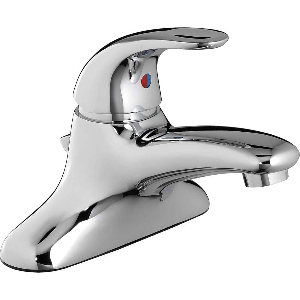 American Standard - Lavatory Faucets; Type: Centerset ; Spout Type: Standard ; Design: Lever ; Handle Type: Lever ; Mounting Centers: 4 (Inch); Drain Type: Pop-Up - Exact Tool & Supply