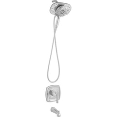 American Standard - Shower Heads & Accessories; Type: Shower Arm ; Material: Brass ; Face Diameter: 0.5 (Inch); Finish/Coating: Polished Chrome ; Number of Sprayers: 0 - Exact Tool & Supply