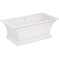 American Standard - Drain Components; Type: Overflow Cover and Drain Kit ; Includes: Overflow Cover ; Material: Brass - Exact Tool & Supply