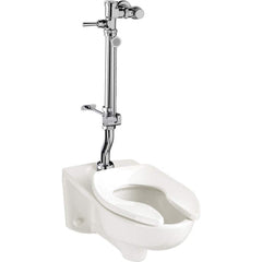 American Standard - Manual Flush Valves; Style: Transitional ; Gallons Per Flush: 1.28 ; Spud Coupling Size: 1.5 (Inch) - Exact Tool & Supply