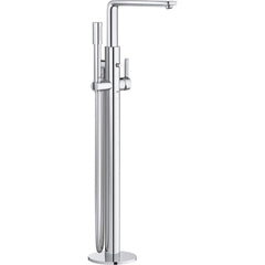 Grohe - Tub & Shower Faucets; Type: Freestanding Bathtub Faucet ; Style: Contemporary; Modern; Transitional ; Design: One Handle ; Material: Metal ; Handle Type: Lever ; Handle Material: Metal - Exact Tool & Supply