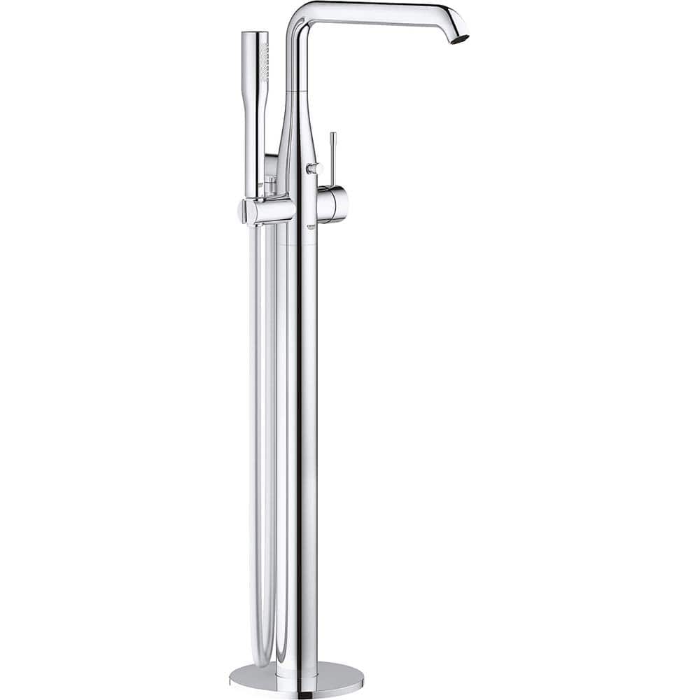 Grohe - Tub & Shower Faucets; Type: Freestanding Bathtub Faucet ; Style: Contemporary; Modern; Transitional ; Design: One Handle ; Material: Metal ; Handle Type: Lever ; Handle Material: Metal - Exact Tool & Supply