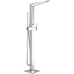 Grohe - Tub & Shower Faucets; Type: Freestanding Bathtub Faucet ; Style: Contemporary; Modern; Transitional ; Design: One Handle ; Material: Metal ; Handle Type: Lever ; Handle Material: Metal - Exact Tool & Supply
