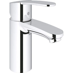 Grohe - Lavatory Faucets; Type: Deck Mount ; Spout Type: Standard ; Design: Lever ; Handle Type: Lever ; Mounting Centers: Single Hole (Inch); Drain Type: No Drain - Exact Tool & Supply