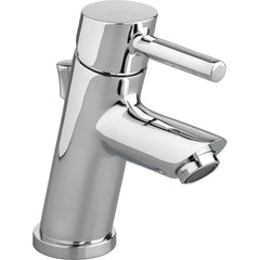 American Standard - Lavatory Faucets; Type: Deck Mount ; Spout Type: Low Arc ; Design: Lever ; Handle Type: Lever ; Mounting Centers: Single Hole (Inch); Drain Type: Pop-Up - Exact Tool & Supply