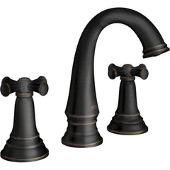 American Standard - Lavatory Faucets; Type: Widespread ; Spout Type: High Arc ; Design: Two Handle ; Handle Type: Cross ; Mounting Centers: 8 (Inch); Drain Type: Pop-Up - Exact Tool & Supply