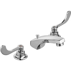 American Standard - Lavatory Faucets; Type: Widespread ; Spout Type: Straight ; Design: Lever ; Handle Type: Lever ; Mounting Centers: 8 (Inch); Drain Type: No Drain - Exact Tool & Supply