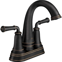American Standard - Lavatory Faucets; Type: Centerset ; Spout Type: High Arc ; Design: Lever ; Handle Type: Lever ; Mounting Centers: 4 (Inch); Drain Type: Pop-Up - Exact Tool & Supply