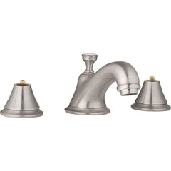 Grohe - Lavatory Faucets; Type: Widespread ; Spout Type: Low Arc ; Design: Two Handle ; Handle Type: No Handle ; Mounting Centers: 8 (Inch); Drain Type: Pop-Up - Exact Tool & Supply