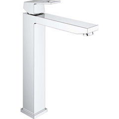 Grohe - Lavatory Faucets; Type: Deck Mount ; Spout Type: Low Arc ; Design: Lever ; Handle Type: Lever ; Mounting Centers: Single Hole (Inch); Drain Type: No Drain - Exact Tool & Supply