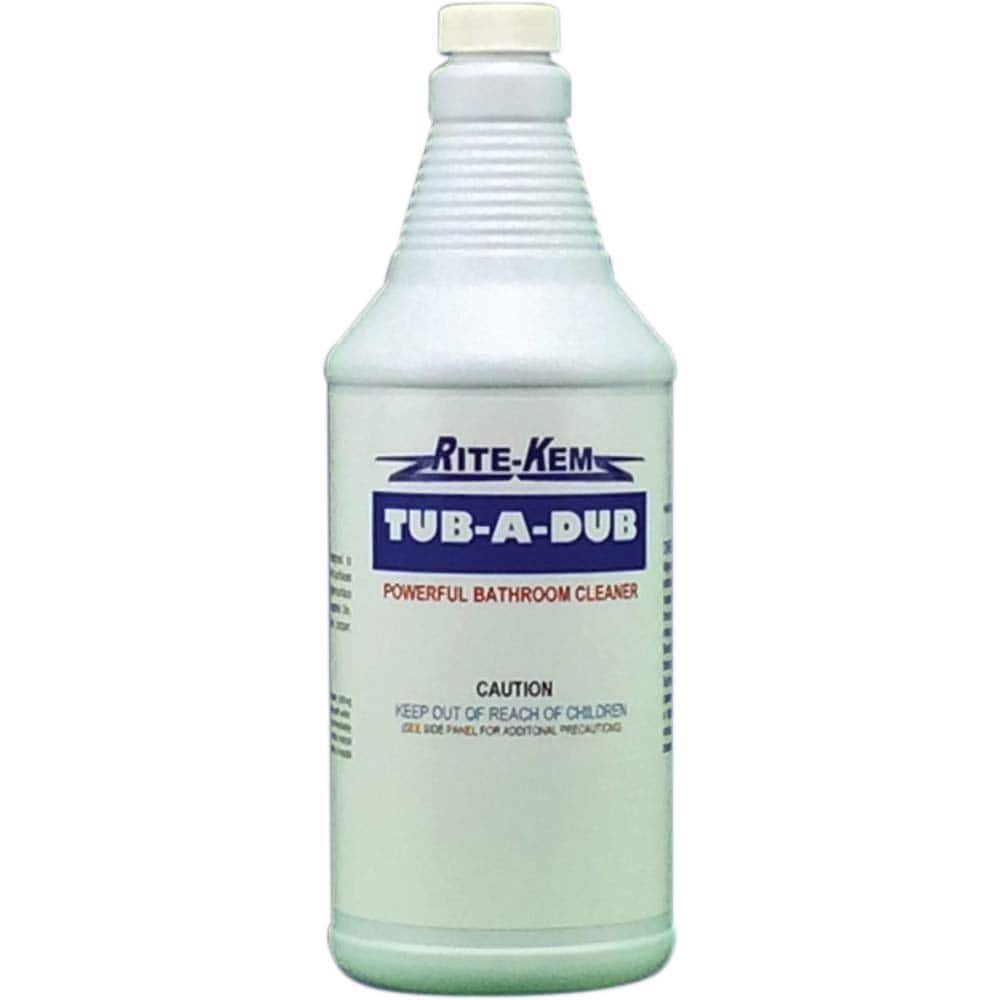 Rite-Kem - Bathroom, Tile & Toilet Bowl Cleaners; Type: Bathroom Cleaner ; Form: Liquid Concentrate ; Container Size: 32 oz ; Container Type: Bottle ; Scent: Pleasant ; Disinfectant: No - Exact Tool & Supply