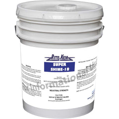 Rite-Kem - Floor Cleaners, Strippers & Sealers; Type: Finish ; Container Size (Gal.): 5.00 ; Container Type: Pail ; Solution Type: Ready To Use; Ready To Use (RTU) PRO STRENGTH - Exact Tool & Supply