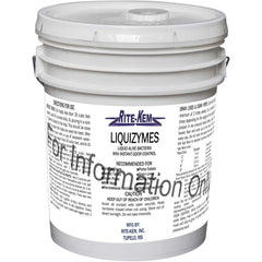 Rite-Kem - Drain Cleaners & Openers; Type: Enzyme Treatment ; Form: Liquid Concentrate ; Container Size: 5 Gallon Pail ; Scent: Fresh ; Container Type: 5 Gal. Pail ; Formula Type: Enzymes - Exact Tool & Supply