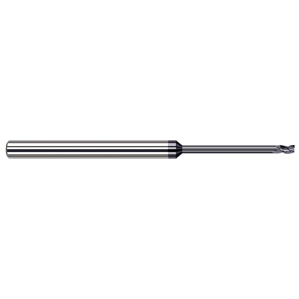 Harvey Tool - Square End Mills; Mill Diameter (Inch): 3/32 ; Mill Diameter (Decimal Inch): 0.0930 ; Length of Cut (Inch): 9/64 ; Length of Cut (Decimal Inch): 0.1400 ; Material: Solid Carbide ; Finish/Coating: AlTiN Nano - Exact Tool & Supply