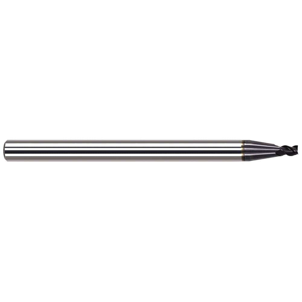 Harvey Tool - Square End Mills; Mill Diameter (Inch): 1/16 ; Mill Diameter (Decimal Inch): 0.0620 ; Length of Cut (Inch): 3/32 ; Length of Cut (Decimal Inch): 0.0930 ; Material: Solid Carbide ; Finish/Coating: AlTiN - Exact Tool & Supply