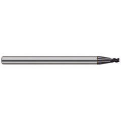 Harvey Tool - Square End Mills; Mill Diameter (Inch): 1/16 ; Mill Diameter (Decimal Inch): 0.0620 ; Length of Cut (Inch): 3/32 ; Length of Cut (Decimal Inch): 0.0930 ; Material: Solid Carbide ; Finish/Coating: AlTiN - Exact Tool & Supply