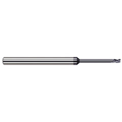 Harvey Tool - 1/8", 3/16" LOC, 1/8" Shank Diam, 2-1/2" OAL, 4 Flute Solid Carbide Square End Mill - Exact Tool & Supply