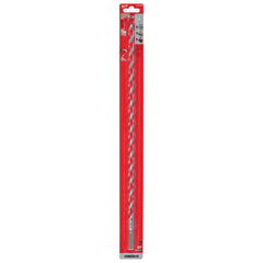 Milwaukee Tool - Rotary Drill/Hammer Drill Bits; Drill Bit Size (Inch): 1/2 ; Shank Type: 3-Flat ; Usable Length (Inch): 16.0000 ; Drill Bit Material: Carbide Tipped ; Flute Length (Inch): 16 ; Number of Pieces: 1.000 - Exact Tool & Supply