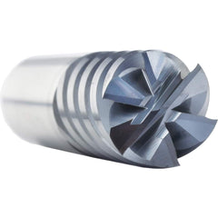 Supermill - 1" Diam 3-Flute 50° Solid Carbide 0.03" Corner Radius Roughing & Finishing End Mill - Exact Tool & Supply