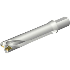 Sandvik Coromant - Indexable Insert Drills; Drill Style: DS20 ; Drill Diameter (Inch): 1.75 ; Maximum Drill Depth (Decimal Inch): 8.8003 ; Shank Type: Straight ; Shank Diameter (Inch): 1.5 ; Cutting Direction: Right Hand - Exact Tool & Supply