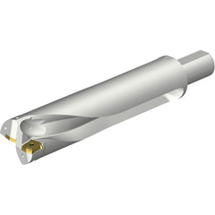 Sandvik Coromant - Indexable Insert Drills; Drill Style: DS20 ; Drill Diameter (Inch): 2.5 ; Maximum Drill Depth (Decimal Inch): 10.0626 ; Shank Type: Straight ; Shank Diameter (Inch): 1.5 ; Cutting Direction: Right Hand - Exact Tool & Supply